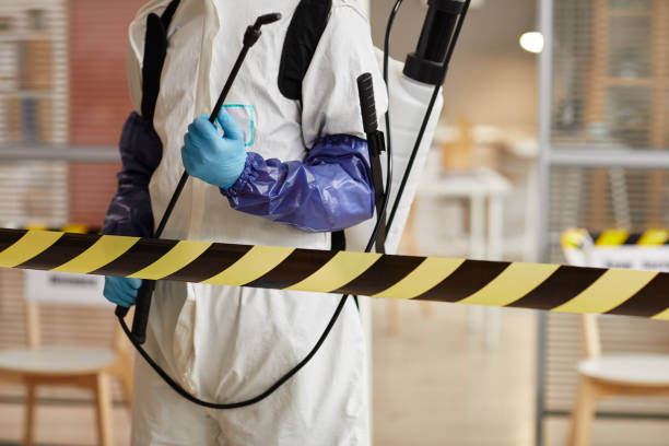 Professional Biohazard Cleanup technician working in Martin, TN